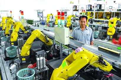 東莞一號文：3年內(nèi)八成工業(yè)企業(yè)實現(xiàn)“機(jī)器換人”